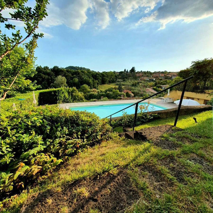 Appartamento Stropea Con Giardino Privato E Piscina Сояно-дель-Лаґо Екстер'єр фото